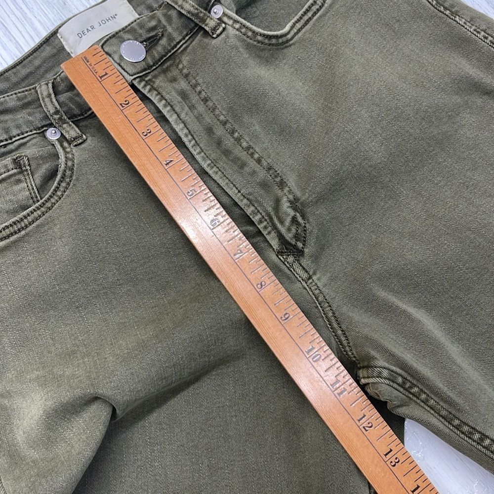 Dear John 90s Straight Leg Jean Sage Vine Sz 28 - Picture 4 of 12